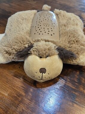 Pillow Pets~ Dream Lites~ 12" Dog plush~ 2011 nostalgic tested and works!